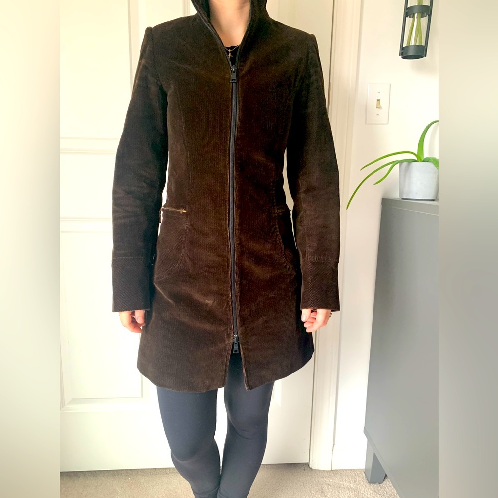 Corduroy Trench Coat